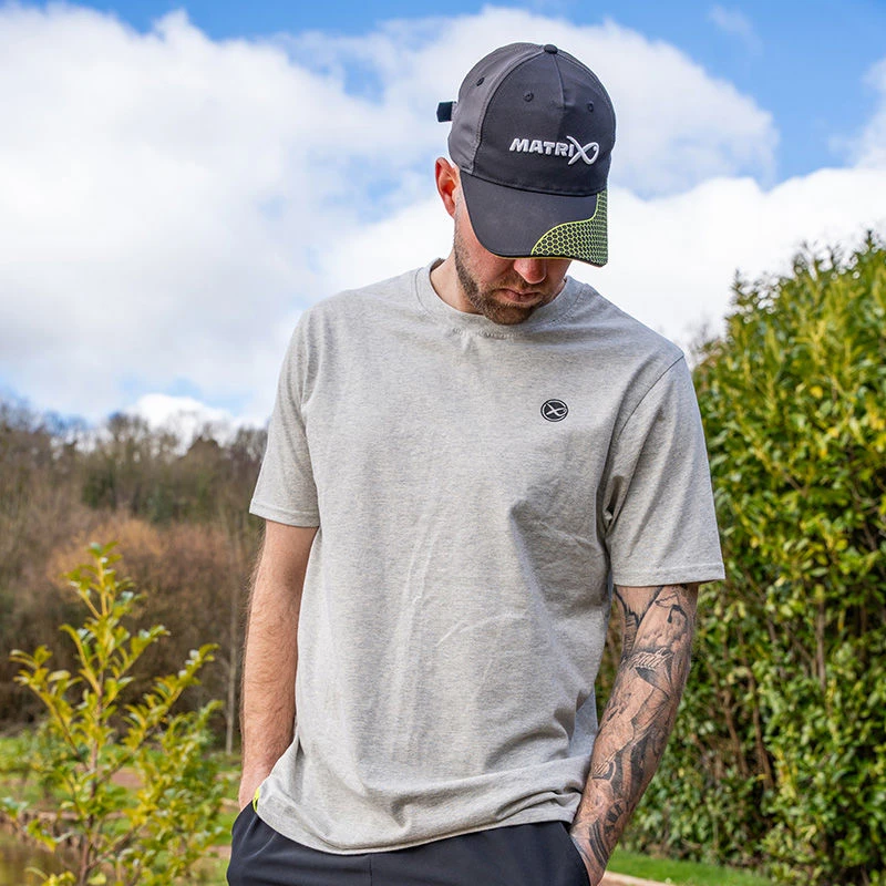 Matrix Grey Mini Logo T-Shirts